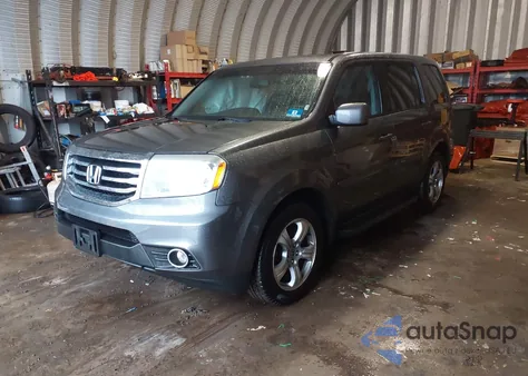 2012 Honda Pilot Ex-L from USA, damaged, VIN 5FNYF4H64CB053615